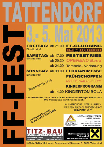 FF TATTENDORF FLUGBLATT 2013